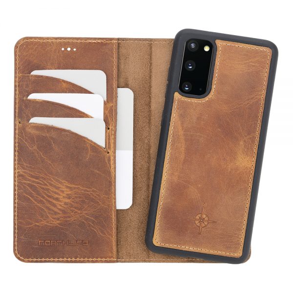Samsung Galaxy S20 – Detachable wallet case – Villa Cruoninga Cognac