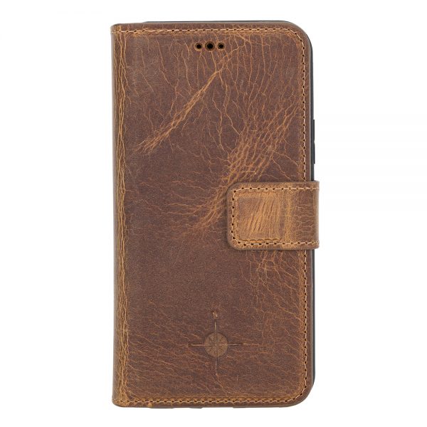 iPhone 11 Pro – Detachable wallet case – Villa Cruoninga Cognac