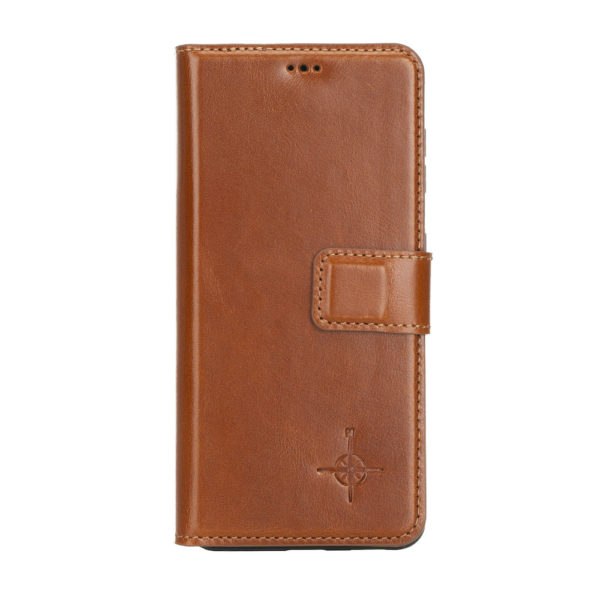 Samsung Galaxy S21 – Detachable wallet case – Burcht Trecht Cognac