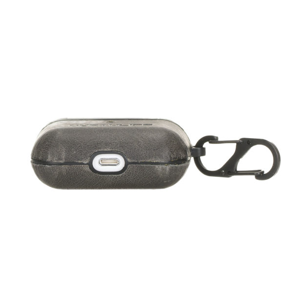 Apple AirPods Pro – Leather cover case – Haga Dark Grey