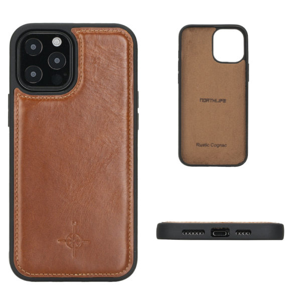 iPhone 12 / iPhone 12 Pro – Backcover – Mastreit Cognac