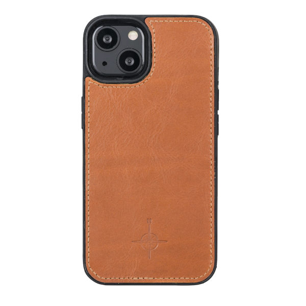 iPhone 13 – Detachable wallet case – Burcht Trecht Cognac